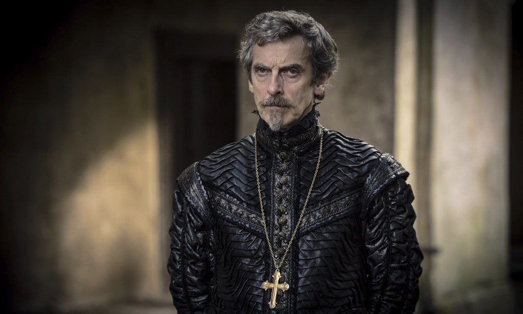 Peter Capaldi as Cardinal Richelieu in the BBC's The Musketeers.