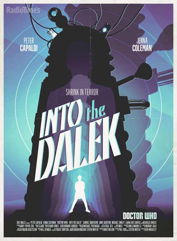 into the dalek radio times poster